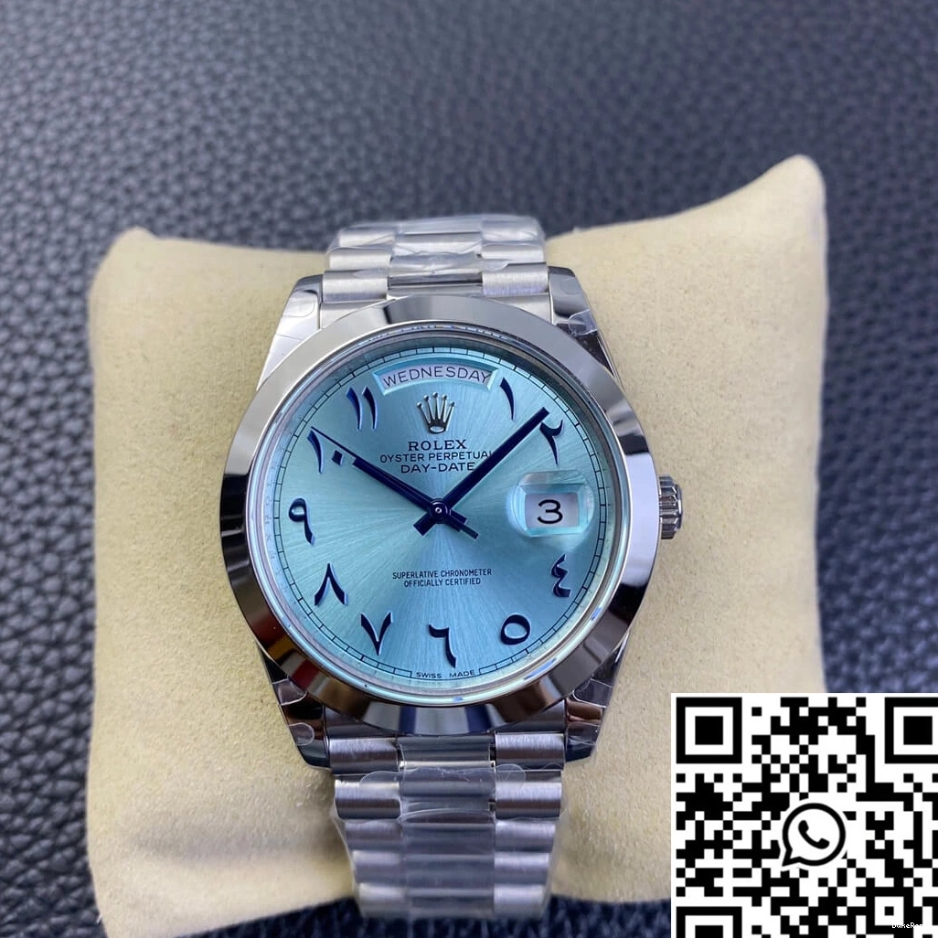 Day Stainless Rolex Dial Steel Ice Middle East Blue BP Factory Customization Date 0423